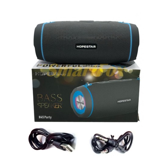 HOPESTAR PORTABLE BLUETOOTH SPEAKER H45 PARTY TWS/HANDS-FREE/U DISK/TF/AUX WATER-RESISTANT GRAY HOPESTAR PORTABLE BLUETOOTH SPEAKER H45 PARTY TWS/HANDS-FREE/U DISK/TF/AUX WATER-RESISTANT GRAY